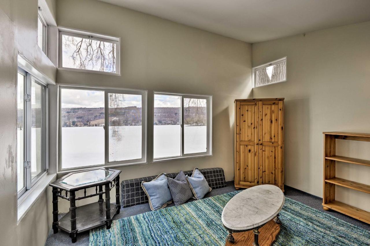 Waterfront Deruyter Home With Private Dock! New Woodstock Bagian luar foto